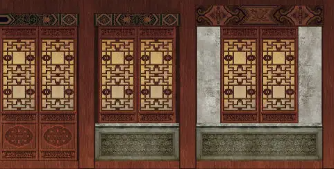 黄江镇隔扇槛窗的基本构造和饰件