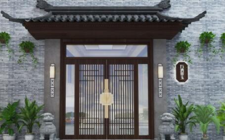 黄江镇您是否了解不同形式的中式门头设计要点？